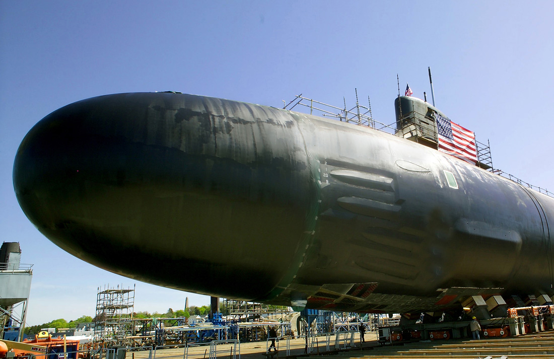 全3色/黒/赤/ベージュ 米海軍 SSN-21 攻撃型原子力潜水艦シーウルフ